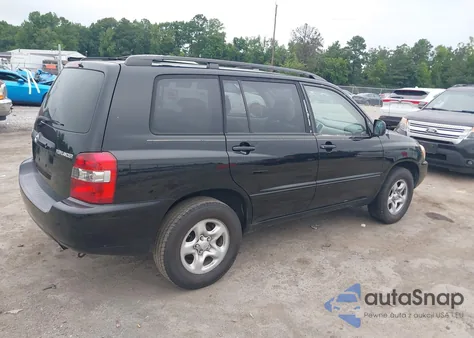 2006 Toyota Highlander from USA, damaged, VIN JTEGD21A860140095